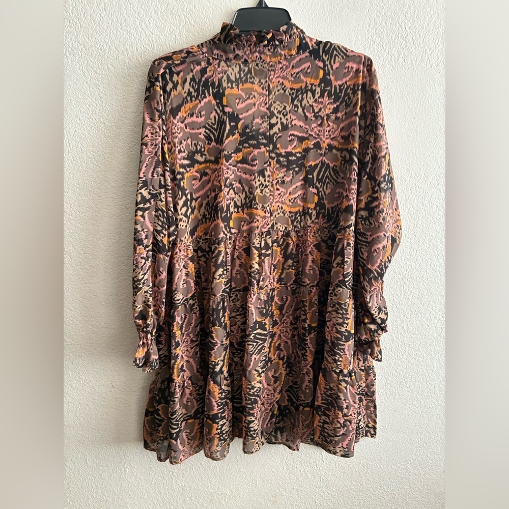 Vici Bohemian Multicolor Multi Print Mini Dress S - image 5